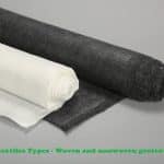 Geotextiles Types - Woven and nonwoven geotextiles