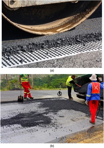 Asphalt reinforcement